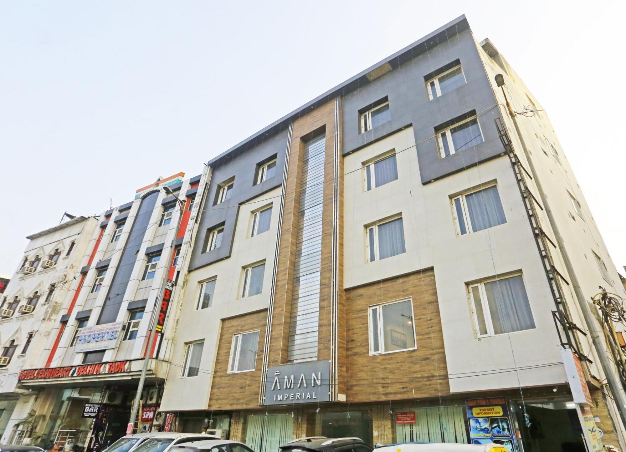Hotel Aman Imperial Just A Minute Away From New Delhi Railway Station And Connaught Place Dış mekan fotoğraf
